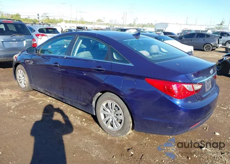 2011 Hyundai Sonata Gls из США, поврежденный, VIN 5NPEB4AC0BH075125